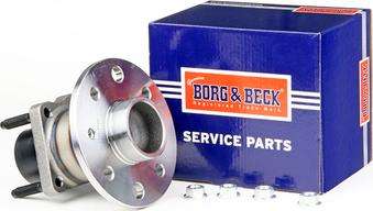Borg & Beck BWK411 - Комплект підшипника маточини колеса autocars.com.ua