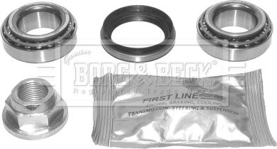 Borg & Beck BWK441 - Комплект підшипника маточини колеса autocars.com.ua