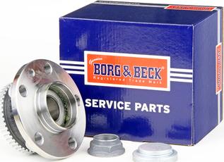 Borg & Beck BWK487 - Комплект підшипника маточини колеса autocars.com.ua