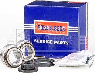 Borg & Beck BWK512 - Комплект підшипника маточини колеса autocars.com.ua