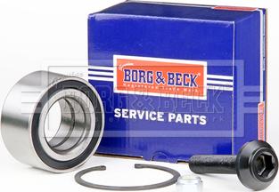 Borg & Beck BWK513 - Комплект підшипника маточини колеса autocars.com.ua
