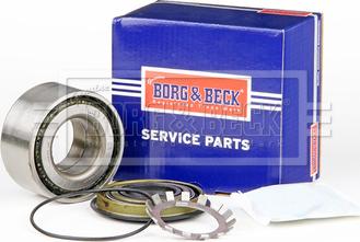 Borg & Beck BWK519 - Комплект підшипника маточини колеса autocars.com.ua