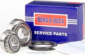 Borg & Beck BWK569 - Комплект підшипника маточини колеса autocars.com.ua