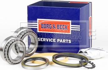 Borg & Beck BWK574 - Комплект підшипника маточини колеса autocars.com.ua