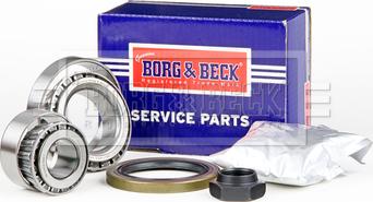 Borg & Beck BWK575 - Комплект підшипника маточини колеса autocars.com.ua