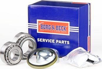 Borg & Beck BWK647 - Комплект підшипника маточини колеса autocars.com.ua