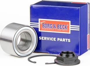 Borg & Beck BWK656 - Комплект підшипника маточини колеса autocars.com.ua