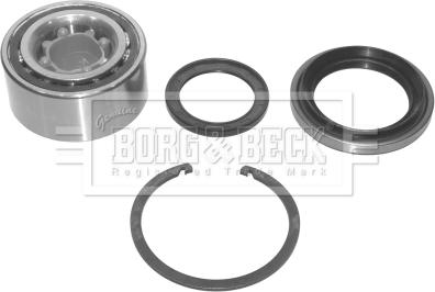 Borg & Beck BWK669 - Комплект підшипника маточини колеса autocars.com.ua