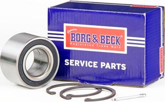 Borg & Beck BWK692 - Комплект підшипника маточини колеса autocars.com.ua