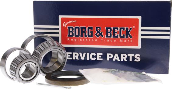 Borg & Beck BWK695 - Комплект підшипника маточини колеса autocars.com.ua