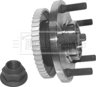 Borg & Beck BWK707 - Комплект подшипника ступицы колеса avtokuzovplus.com.ua