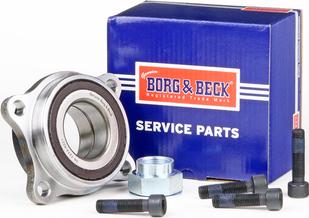 Borg & Beck BWK716 - Комплект підшипника маточини колеса autocars.com.ua