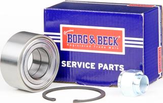 Borg & Beck BWK724 - Комплект підшипника маточини колеса autocars.com.ua