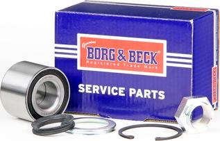 Borg & Beck BWK725 - Комплект підшипника маточини колеса autocars.com.ua