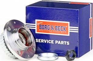 Borg & Beck BWK730 - Комплект підшипника маточини колеса autocars.com.ua