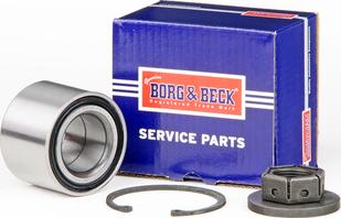 Borg & Beck BWK745 - Комплект підшипника маточини колеса autocars.com.ua