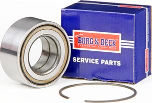 Borg & Beck BWK751 - Комплект підшипника маточини колеса autocars.com.ua