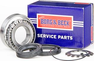 Borg & Beck BWK775 - Комплект підшипника маточини колеса autocars.com.ua