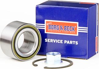 Borg & Beck BWK780 - Комплект підшипника маточини колеса autocars.com.ua