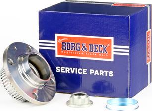 Borg & Beck BWK808 - Комплект підшипника маточини колеса autocars.com.ua