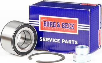 Borg & Beck BWK811 - Комплект підшипника маточини колеса autocars.com.ua