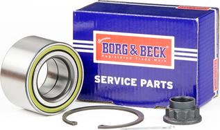 Borg & Beck BWK824 - Комплект підшипника маточини колеса autocars.com.ua