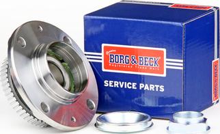 Borg & Beck BWK897 - Комплект підшипника маточини колеса autocars.com.ua