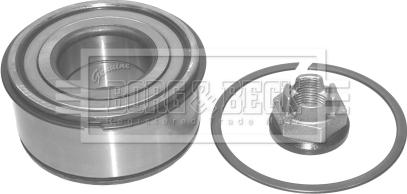 Borg & Beck BWK911 - Комплект підшипника маточини колеса autocars.com.ua