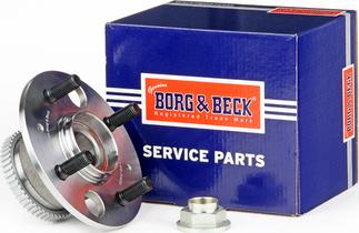 Borg & Beck BWK925 - Комплект підшипника маточини колеса autocars.com.ua