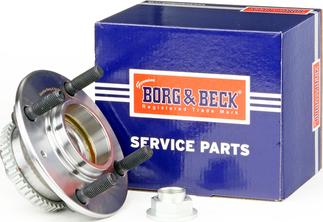 Borg & Beck BWK933 - Комплект підшипника маточини колеса autocars.com.ua