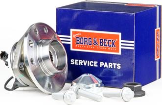 Borg & Beck BWK976 - Комплект підшипника маточини колеса autocars.com.ua