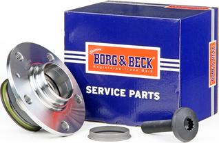 Borg & Beck BWK980 - Комплект подшипника ступицы колеса avtokuzovplus.com.ua