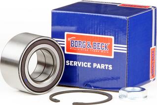 Borg & Beck BWK984 - Комплект подшипника ступицы колеса autodnr.net