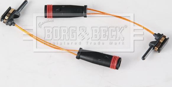 Borg & Beck BWL3001 - Сигналізатор, знос гальмівних колодок autocars.com.ua