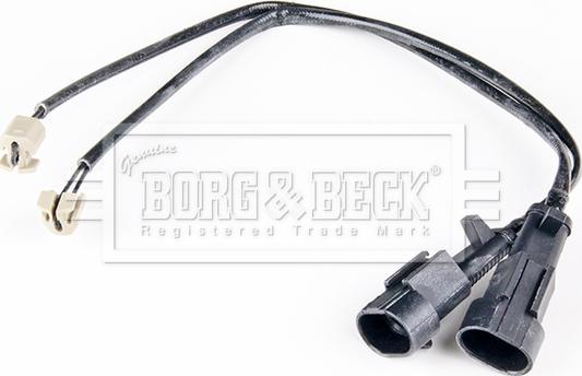 Borg & Beck BWL3052 - Сигнализатор, износ тормозных колодок autodnr.net