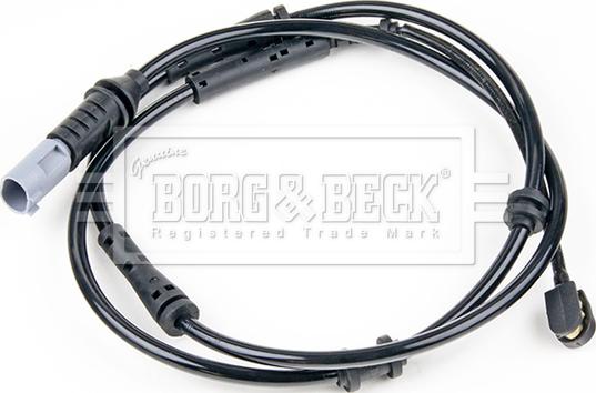 Borg & Beck BWL3100 - Сигналізатор, знос гальмівних колодок autocars.com.ua