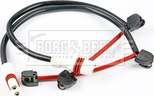 Borg & Beck BWL3126 - Сигнализатор, износ тормозных колодок autodnr.net