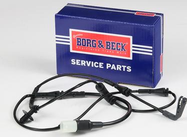 Borg & Beck BWL3183 - Сигналізатор, знос гальмівних колодок autocars.com.ua