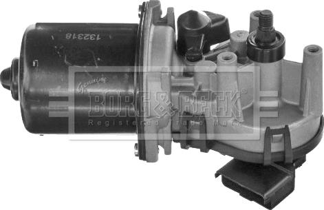 Borg & Beck BWM1005 - Двигатель стеклоочистителя avtokuzovplus.com.ua