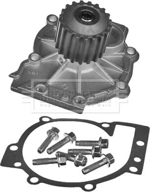 Borg & Beck BWP2395 - Водяний насос autocars.com.ua