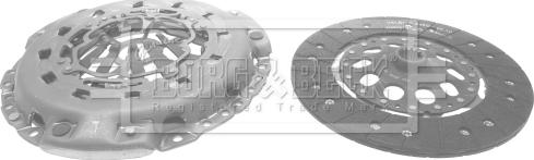 Borg & Beck HK2019 - Комплект зчеплення autocars.com.ua