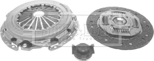 Borg & Beck HK2051 - Комплект сцепления autodnr.net