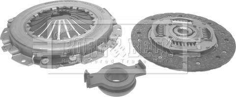 Borg & Beck HK2085 - Комплект сцепления autodnr.net