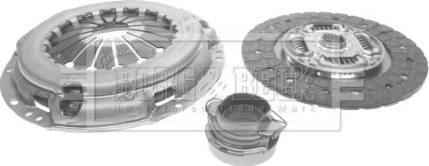 Borg & Beck HK2153 - Комплект сцепления autodnr.net