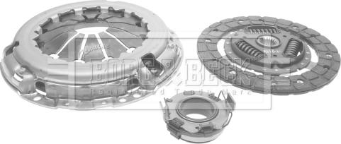 Borg & Beck HK2158 - Комплект зчеплення autocars.com.ua