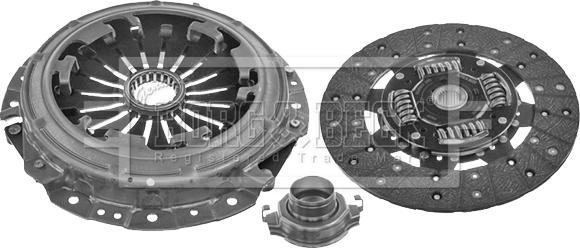 Borg & Beck HK2191 - Комплект сцепления avtokuzovplus.com.ua