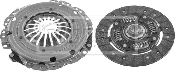 Borg & Beck HK2203 - Комплект сцепления avtokuzovplus.com.ua