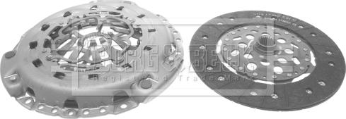 Borg & Beck HK2241 - Комплект сцепления avtokuzovplus.com.ua