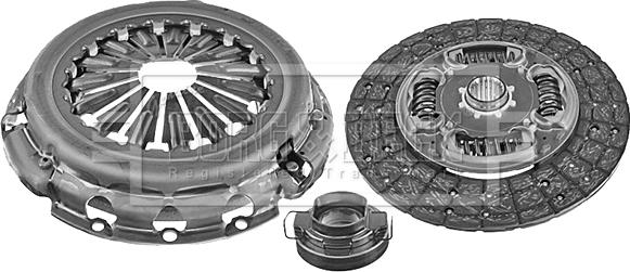 Borg & Beck HK2286 - Комплект сцепления avtokuzovplus.com.ua