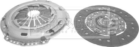 Borg & Beck HK2290 - Комплект зчеплення autocars.com.ua